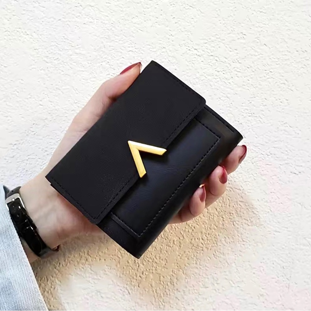 Women's Foldover Wallet Vegan Leather NWT